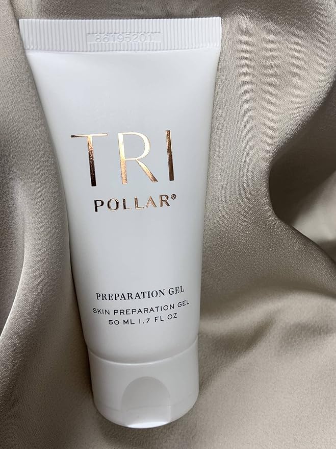 TriPollar STOP Preparation Gel 50ml (X2) - High Radio Frequency Skin Tightening Facial Machine Gel - Professional Home RF Anti-Aging Formula - Compatible STOP Devices - FDA Cleared