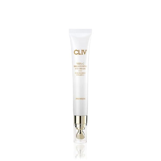 Vita C Brightening Eye Cream | 77% Lemon Water & Niacinamide | Dull Eye Area & Tired Skin Treatment | Special applicator for the eye area (0.67 fl oz, 20ml)