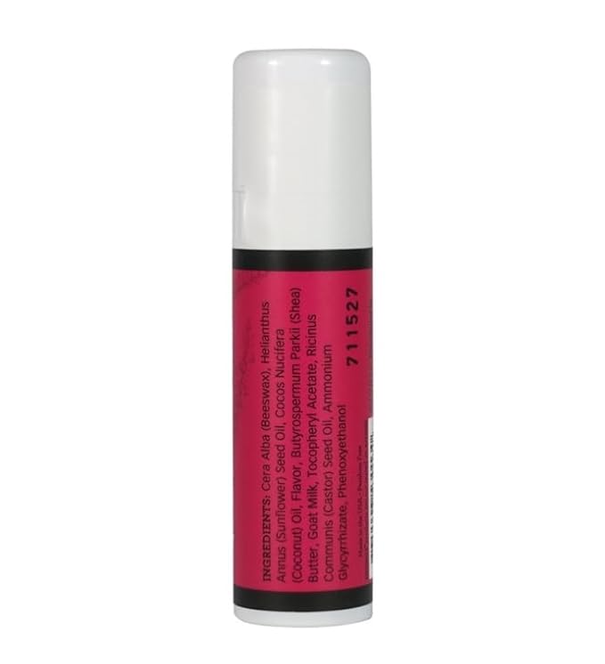 Goat Milk Sweet Berry Scent Lip Balm 0.28 oz Bundle with Nail Clipper - Moisturizing Lip Milk with Shea Butter, Coconut Oil, and Beeswax - Repair Chapped Lips - (4 Items)