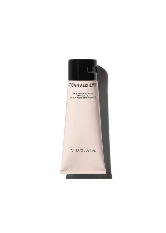 Grown Alchemist Skin Renewal Mask - Deep Cleansing Clay Mask for Face with All Natural Ingredients rich in Vitamins A, E & D - Facial Skin Care Product for Firmer, Smoother, & Toned Skin (75 ml)