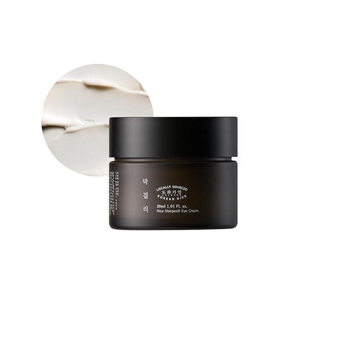 Makgeolli Glow Focus Duo – Korean Skincare Makgeolli Serum & Eye Cream Set with Fermented Rice Wine, Lightweight Texture for Dry and Rough Skin Care