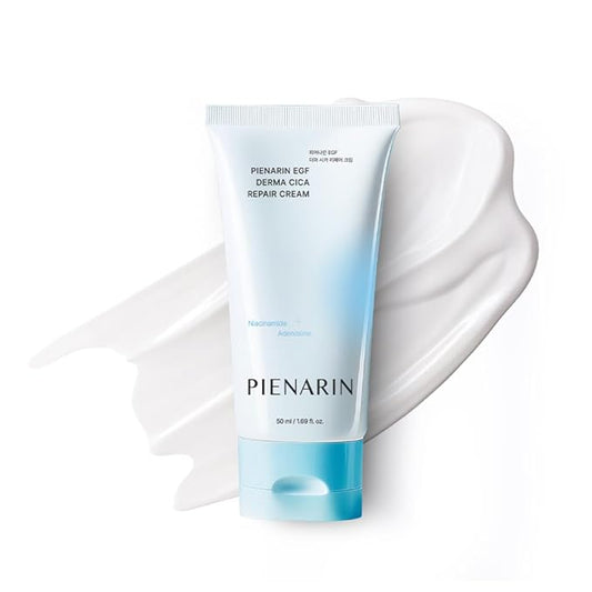 EGF Derma Cica Repair Cream, for Glass Skin –Soothes Redness, Repairs Barrier, and Reveals Dewy Glow l Korean Skincare for Sensitive Skin 1.69 oz (50ml)