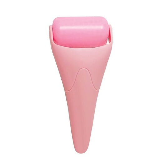 Ice Roller for Face & Eye，Facial Skin Care Tools Face Roller Massager - Reduce Puffiness Migraine Pain Relief, Idea Gifts for Women Men (Pink)