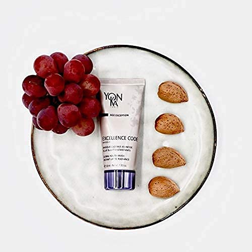 Yon-Ka Excellence Code Masque (50ml) Anti-Aging Face Mask and Overnight Sleep Treatment with Hyaluronic Acid, Lift and Firm Skin, Paraben-Free