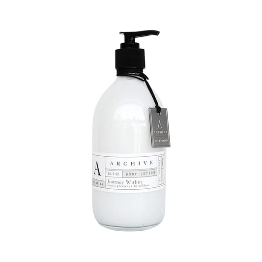 Archive Journey Within Body Lotion Natural Moisturizing Lotion for Men & Women Lightly Scented 16.5 oz