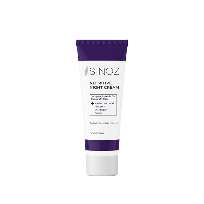 Night Care Cream | Anti-Wrinkle Face Cream with Shea Butter & Panthenol | Skin Renewal & Hydration While You Sleep | For All Skin Types | 50 ml