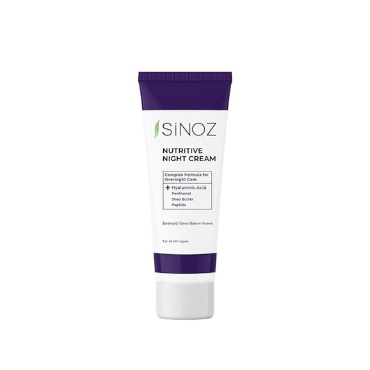Night Care Cream | Anti-Wrinkle Face Cream with Shea Butter & Panthenol | Skin Renewal & Hydration While You Sleep | For All Skin Types | 50 ml