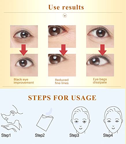 30PCS Lip Masks Sheet Moisturizing Crystal Collagen Pink Under Eye Mask Gel,Christmas Gift for Women Anti-Aging Eye Patches Dark Circle Remover with Box,Pink