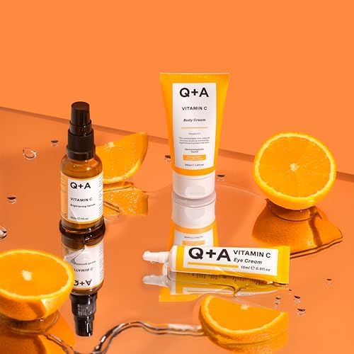 Glow Heroes Skincare Giftset - A Trio with Vitamin C Serum 30ml, Eye Cream 15ml & Body Cream 50ml - Rejuvenate - Vegan & Cruelty-Free, Made in UK
