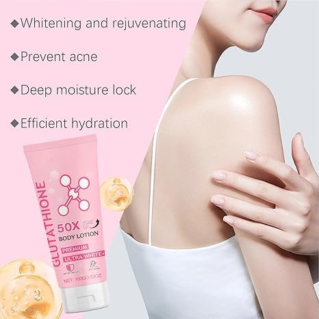 Glutathione 50x Tone Up Body Lotion, 2 Pack Moisturizing, Hydration and Nourishing, Soft Skin All Over Body Scented Body Lotion for Women (2 Packs)