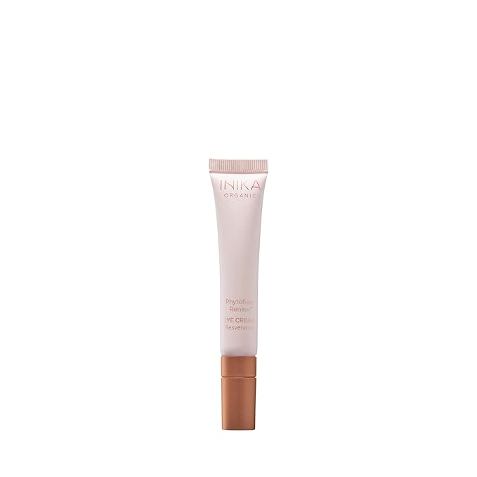 INIKA Organic Phytofuse Renew™ Eye Cream | Organic Skincare Targets Dark Circles, Reduces Puffy Eyes and Fine Lines. Vegan Antioxidant Formula