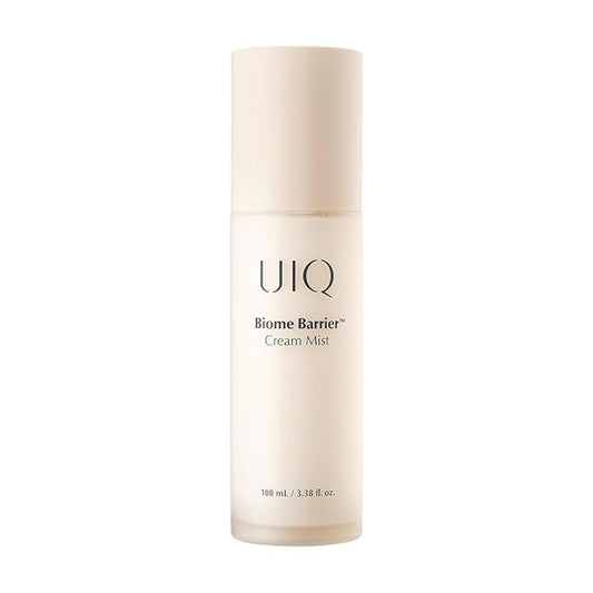 UIQ Biome Barrier Cream Mist - Facial Barrier Mist for Hydration & Skin Barrier Repair, Microbiome-Based Korean Skin Care, 3.38 fl oz