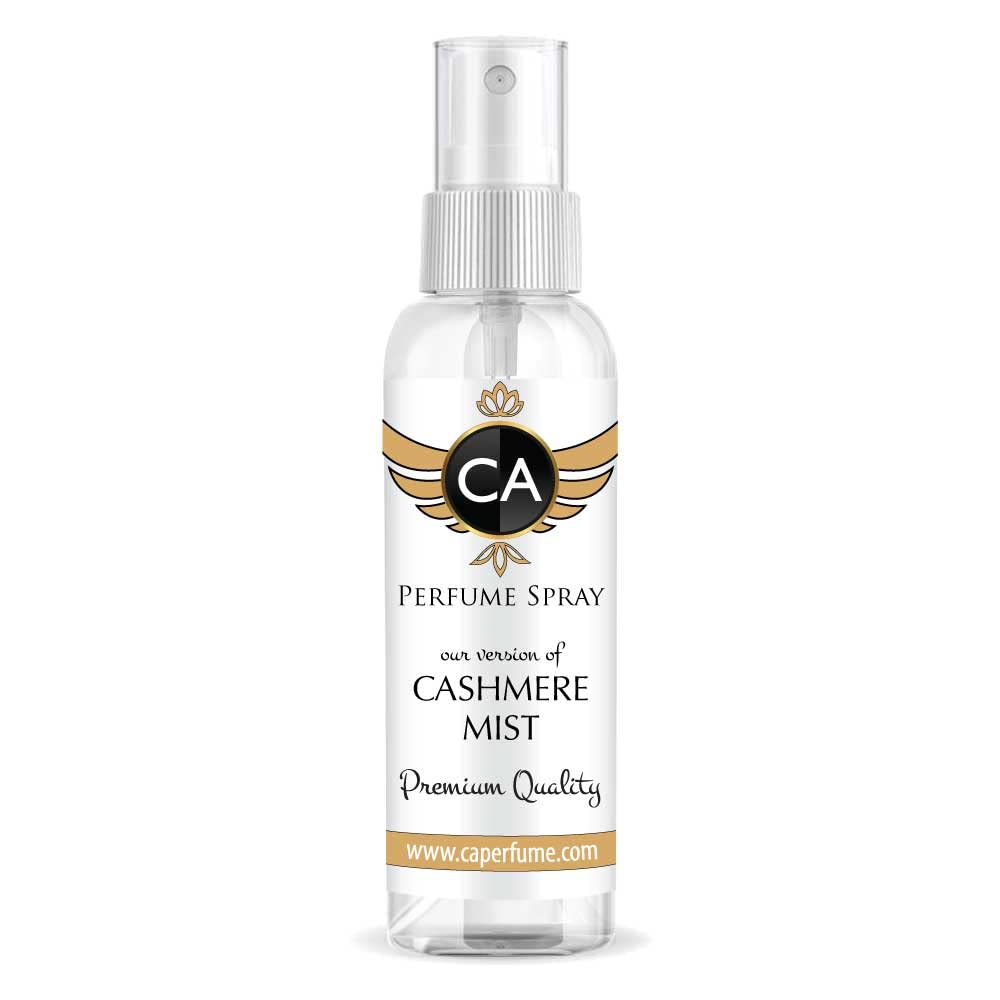 CA Perfume Eco Refill Impression of Cashmere Mist For Women Concentrated Long Lasting Eau de Parfum Spray Refillable Atomizer Bottle 2 Fl Oz/60ml-X1