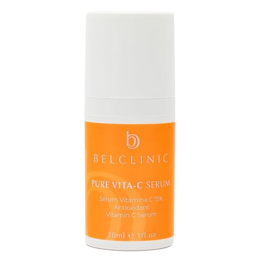Pure Vita-C Serum – Brightening Vitamin C + Hyaluronic Acid + Vitamin E – Antioxidant Glow Booster for Radiant Skin, Anti-Aging, Hydration & Collagen Support – Vegan, 30ml
