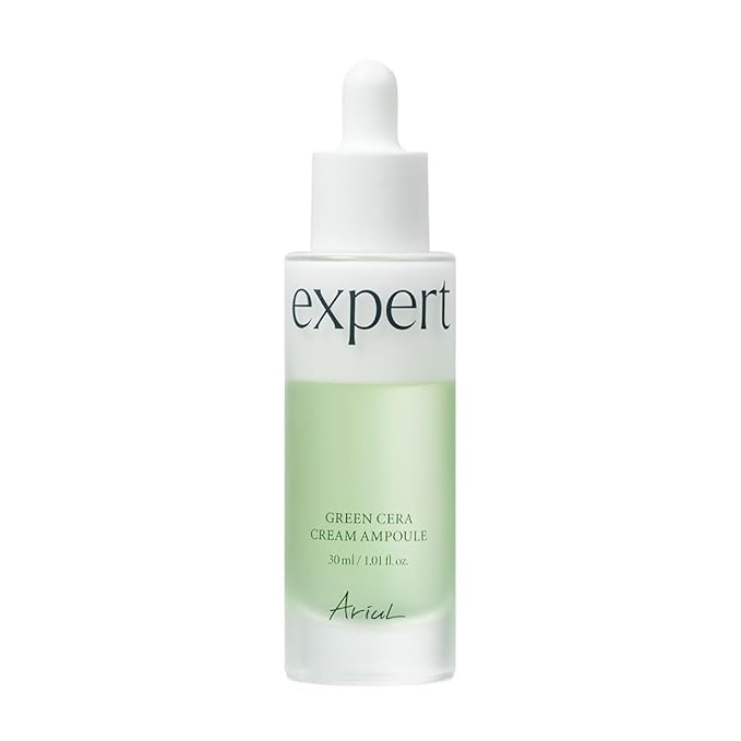 Ariul Expert Green Cera Cream Ampoule – Retinol for Skin Firming, Carnosine & Mugwort Ceramide for Hydration & Barrier Support, Radiance Boosting, Vegan Formula, Korean Skin Care, 30ml / 1.01 fl. Oz