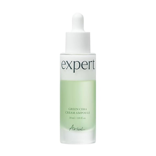 Ariul Expert Green Cera Cream Ampoule – Retinol for Skin Firming, Carnosine & Mugwort Ceramide for Hydration & Barrier Support, Radiance Boosting, Vegan Formula, Korean Skin Care, 30ml / 1.01 fl. Oz