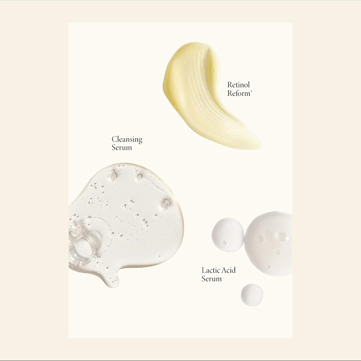 SHANI DARDEN SKIN CARE Starter Set, Travel Size Cleansing Serum, Retinol Reform Anti-Aging and Lactic Acid Face Serum for the Appearance of Glowing and Smooth Skin (3 Pack)