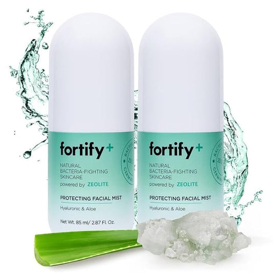 9-in-1 Facial Mist with Hyaluronic Acid & Zeolite - Anti-Aging Hydrating Face Spray | Daily Use - Dermatologist Tested Korean Skincare - Fragrance & Alcohol Free 2.87 oz - Pack of 2