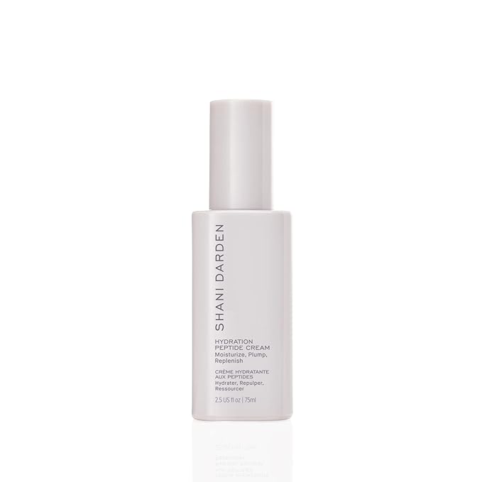 SHANI DARDEN SKIN CARE Hydration Peptide Cream, Rich Oil-Free Face Moisturizer for Dry Skin, Up To 72 Hours of Hydration Without Clogging Pores, 2.5 fl oz - Face Cream