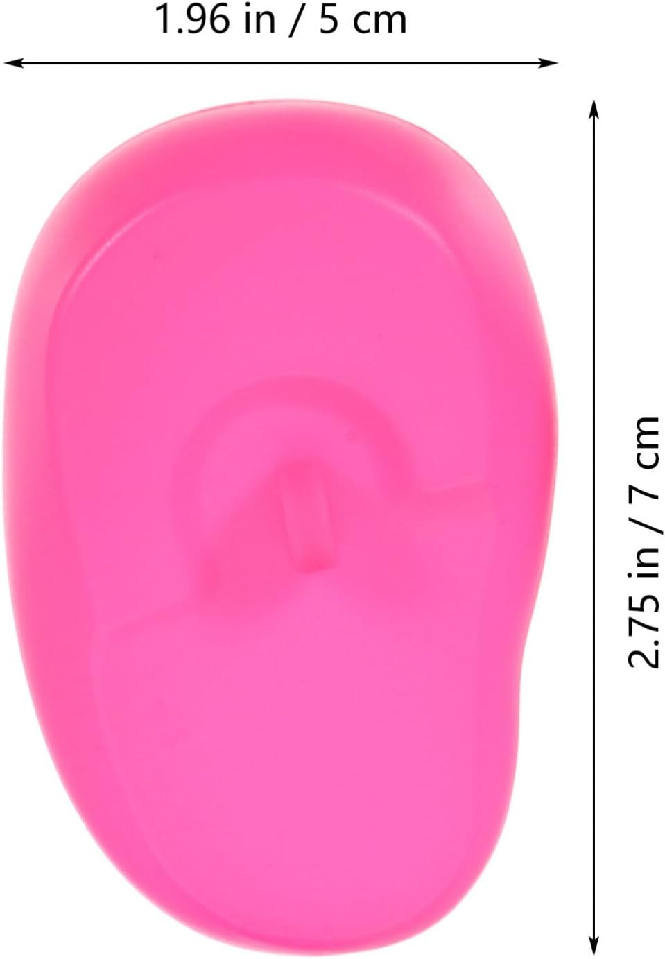 Hairdressing Ear Cover:3 Pairs Waterproof Silicone Earmuffs for Hair Dye, Flat Iron, Straightener, Hot Styling Tools - Heat Protection Cover