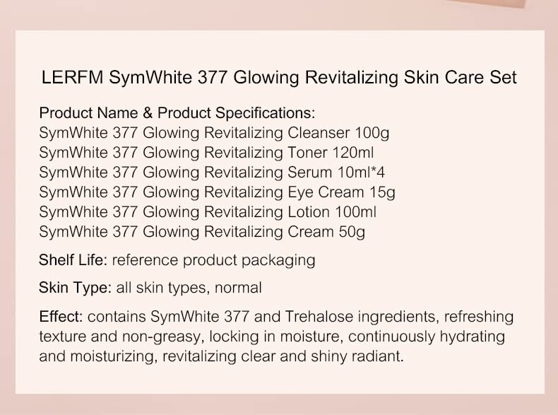 Skin Care Set 9 in 1 Facial Cleanser, Toner, Serum, Face Lotion, Cream & Eye Cream – Hydrating, Anti-Aging &Brightening Daily Routine for Glowing Skin