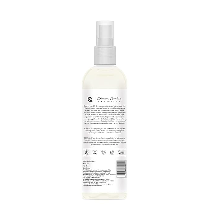 Oil Free Facial Moisturizer | Daily Face Cream for Oily & Acne Prone Skin | Controls Oil, Fights Blemishes & Hydrates without Clogging Pores | 3.38 Fl Oz (100ml)