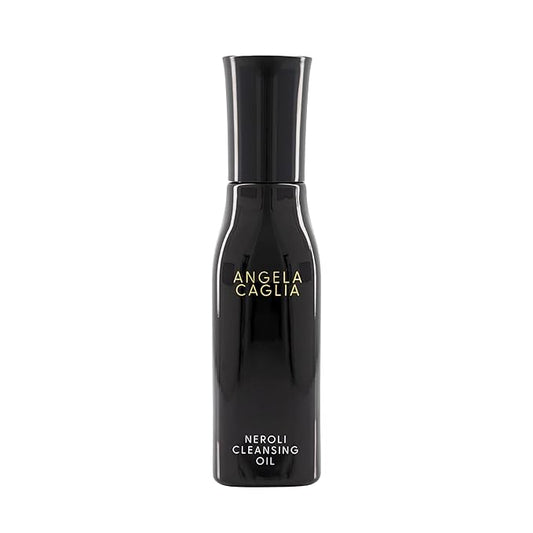 Angela Caglia Neroli Cleansing Oil - Makeup Remover & Face Cleanser with Lipid-Lock Technology - Organic Moringa, Marula, Black Currant & Neroli Oils - Soothing Hydration & Barrier Support