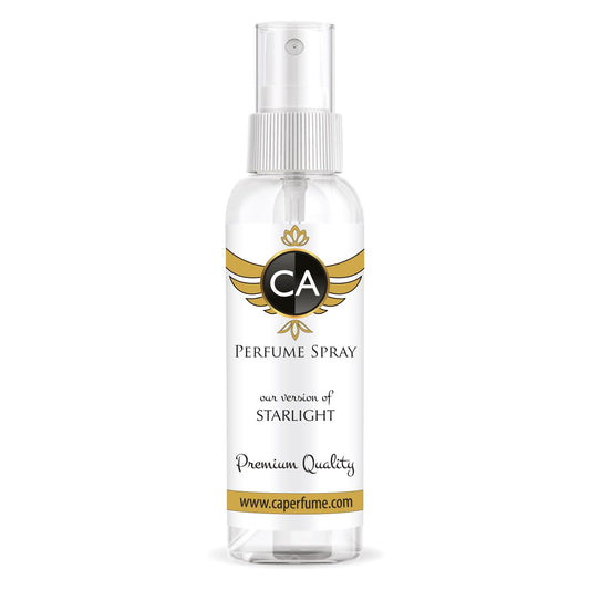 CA Perfume Eco Refill Impression of Starlight For Women & Men Eau de Parfum Spray Atomizer Bottle 2 Fl Oz/60ml-X1