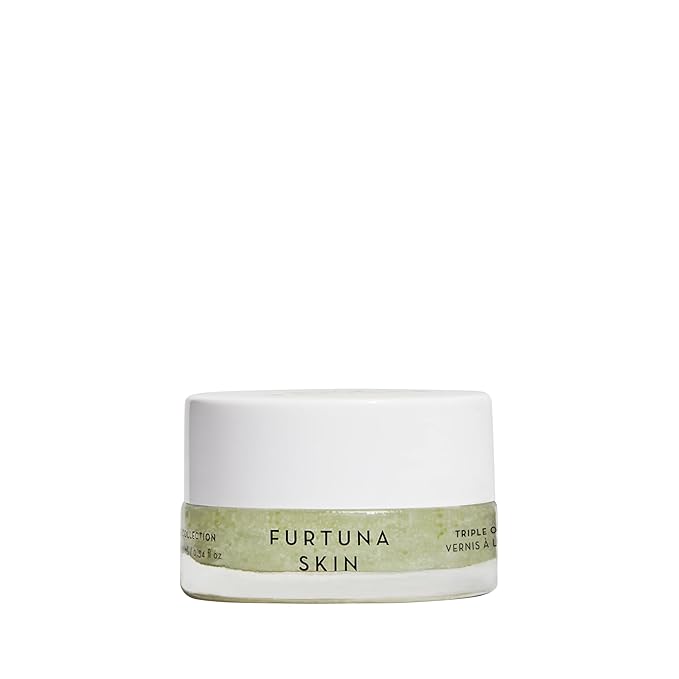 Furtuna Skin Triple Olive Lip Polish - 8ml | Exfoliating Lip Scrub for Women and Men | Lip Treatment with Olive Oil for Smooth and Refreshed Lips