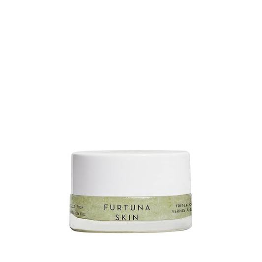 Furtuna Skin Triple Olive Lip Polish - 8ml | Exfoliating Lip Scrub for Women and Men | Lip Treatment with Olive Oil for Smooth and Refreshed Lips