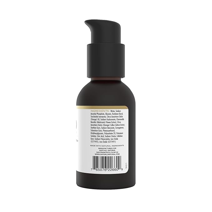 5% Vitamin C Serum for Face with Hyaluronic Acid - Anti-Aging & Skin Brightening - Even Skin Tone, Reduce Dark Spots & Acne, 1 Fl Oz