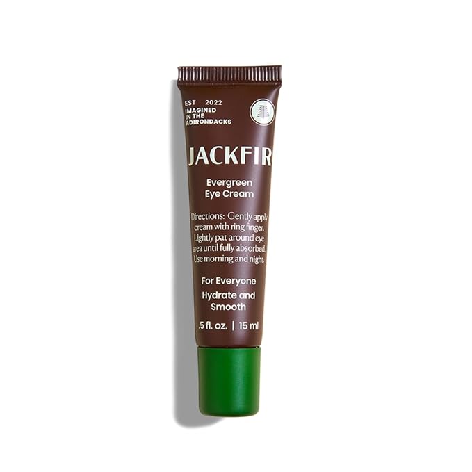 The Evergreen Eye Cream, Natural Eye Cream for Men, Helps Reduce Puffiness and Brighten Under Eye Dark Circles, EWG Verified, Organic Ingredients, For All Skin Types, 0.5 Fl Oz