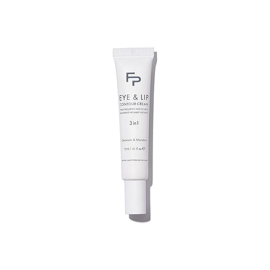 | 3 in 1 Eye & Lip Contour Cream | Lip & Eye Contour Cream to Firm, Moisturizing, & Nourish Skin | All Natural Skin Care (15 ml I 5 fl oz)