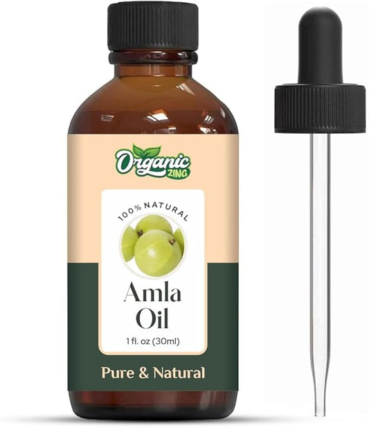 Amla (Phyllanthus emblica) Oil | Pure & Natural Carrier Oil for Skincare, Hair Care & Massage - 30ml/1.01fl oz