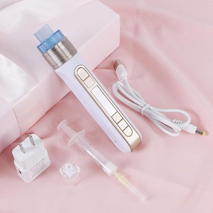 Facial Lifter Beauty Tools Skin Tightening Care Rechargeable Auto Injection Instrument Anti Aging Wrinkle Reducing Home Use
