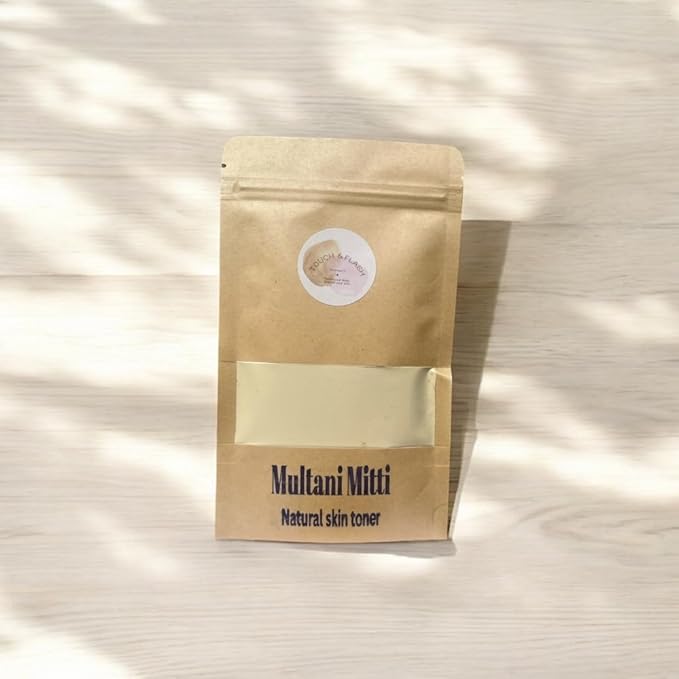 Multani Mitti Natural Skin Toner Earth Clay 100% Pure Bentonite Clay Cleanse The Skin | Helps Removing Dead Skin Cells | Supports Blood Circulation