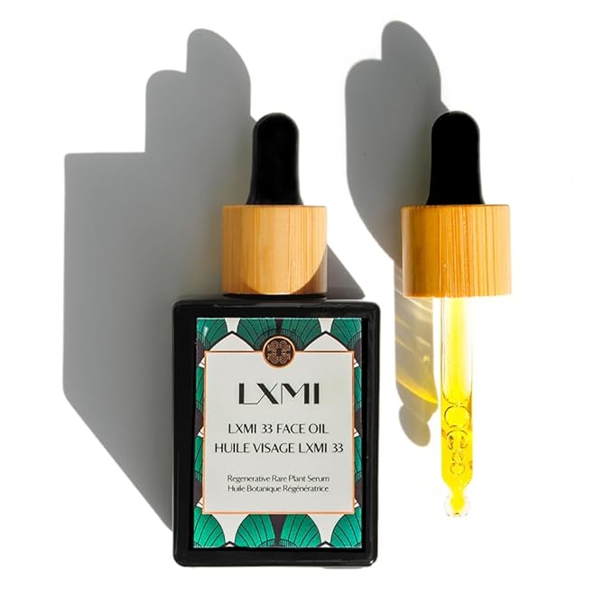 LXMI 33 Face Oil - Plant-Based Skincare Powered by 33 Rare, Nourishing, Social Impact-Sourced Botanicals - Moisturizing, Protecting, Glow
