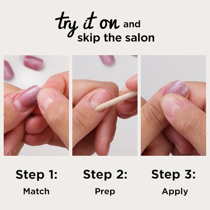 Sally Hansen Instant Cuticle Remover & Salon Effects Lunar Eclipse Press On Nails Kit - 15 Second Cuticle Gel with Aloe & 30 Nail Designs with Nail Glue