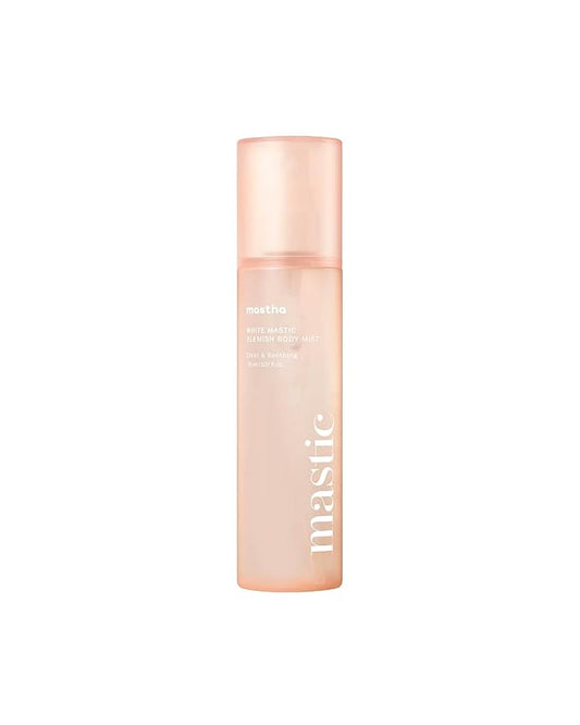MASTINA White Mastic Body Mist (5.1fl oz) Soothes & Cools Body Spray Fermented Mastic Gum