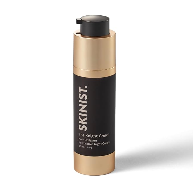 The Knight Cream – HA + Collagen Restorative Night Cream, Ultra-Hydrating & Anti-Aging Formula