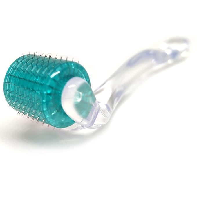 Derma Roller, 192 Titanium Microneedles Derma Roller Microneedle Roller for Face Skin, Microdermabrasion Microneedling Roller - Skin care tools