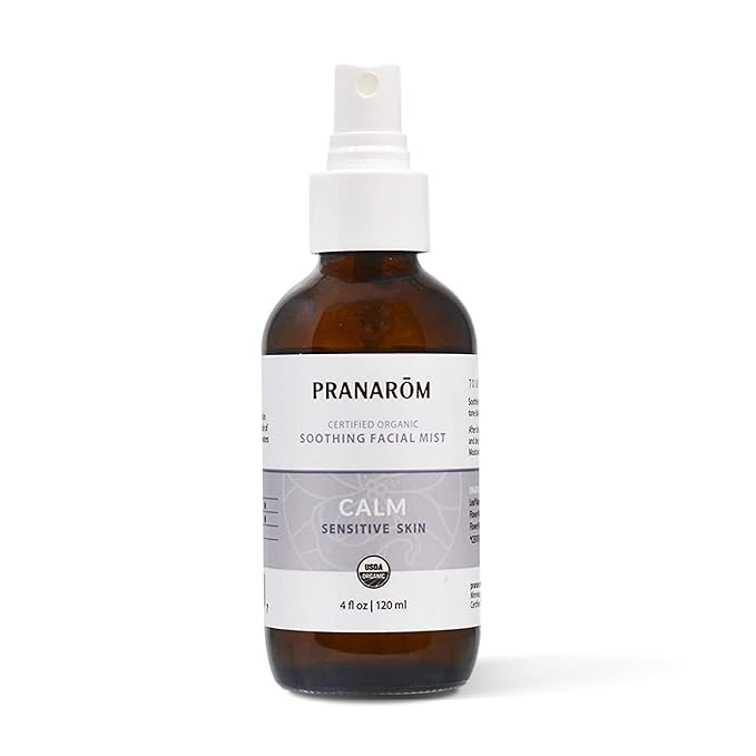 Facial Mist (4oz / 120ml) - 100% Pure & Natural Essential Oil Facial Mist for Dry Skin Hydration & Toning (Calm (Sensitive Skin))