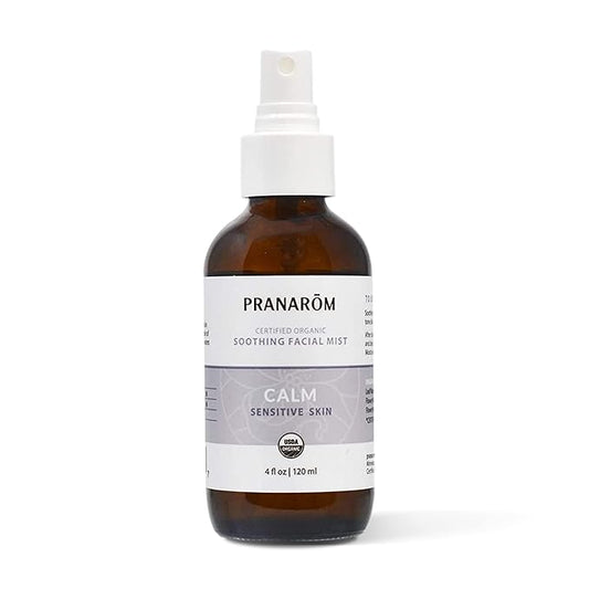 Facial Mist (4oz / 120ml) - 100% Pure & Natural Essential Oil Facial Mist for Dry Skin Hydration & Toning (Calm (Sensitive Skin))
