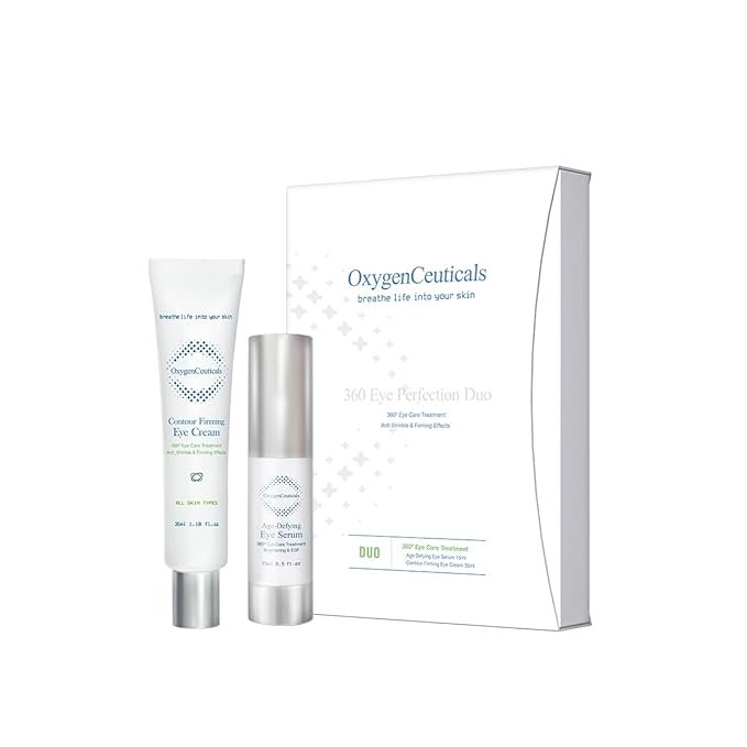 360 Eye Perfection Duo – Advanced Anti-Aging Eye Treatment Set, Visibly Reduce Under-Eye Bags, Puffiness, Wrinkles, Dark Circles, Fine Lines & Crow's Feet, for Women & Men