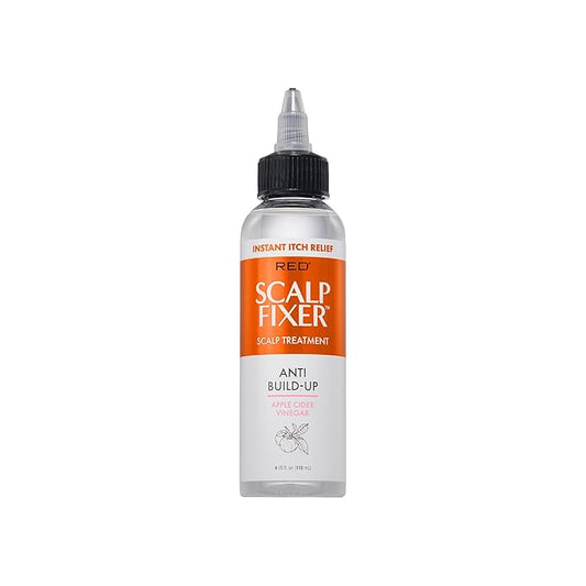 Red by Kiss Scalp Fixer Dry & Itchy Scalp Treatment Instant Cooling Sooth, Hydration & Buildup Control, Detoxify & Balance Healthy Hair (4 fl.oz, Apple Cider Vinegar(Anti Build-Up))