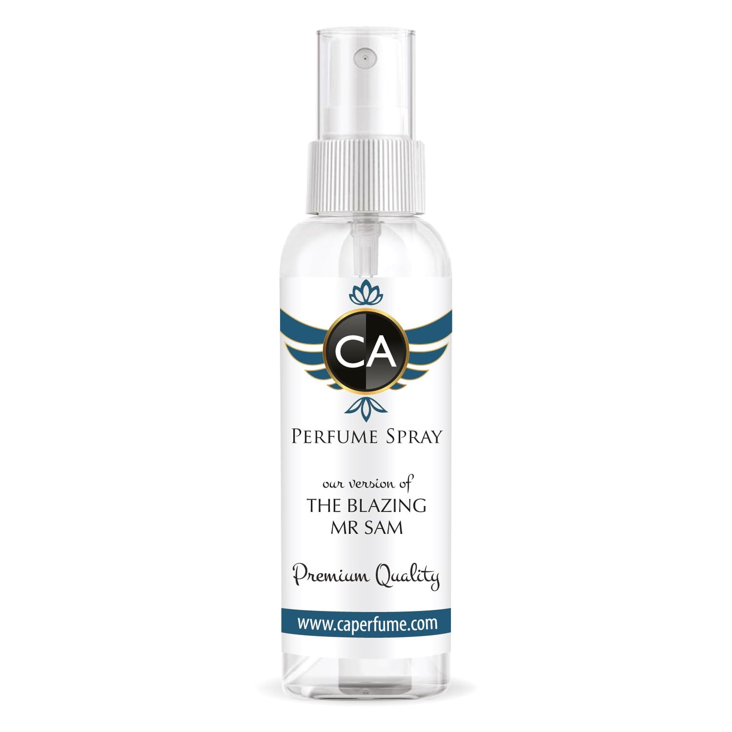 CA Perfume Eco Refill Impression of The Blazing Mr Sam For Men Eau de Parfum Spray Atomizer Bottle 2 Fl Oz/60ml-X1