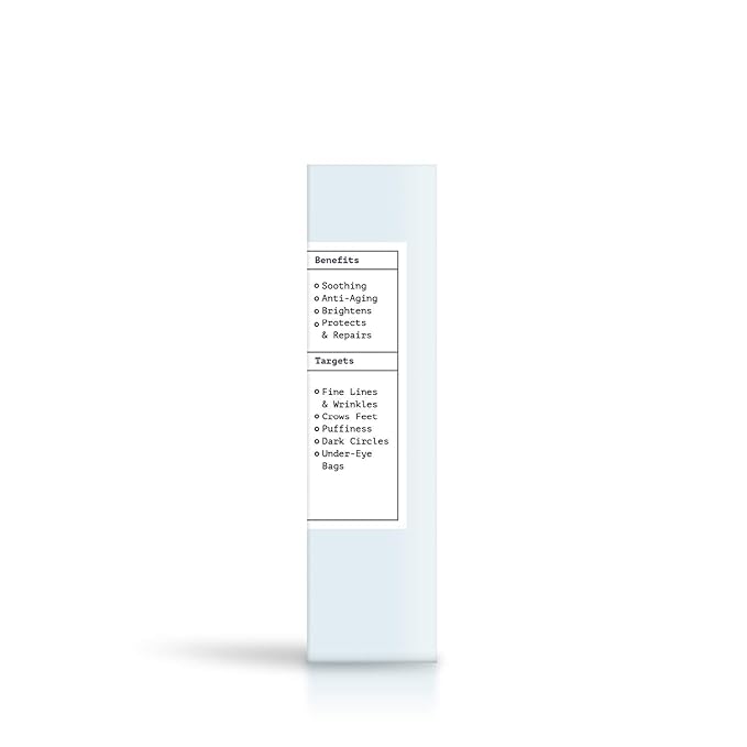 Vernal Anti Wrinkle Eye Cream - Vitamin C and Hyaluronic Acid Infused Collagen Eye Cream, Dark Circle Depuffing Eye Bag Cream for Dark Circles, Puffiness, Under Eye Bags, Crows Feet & Fine Lines