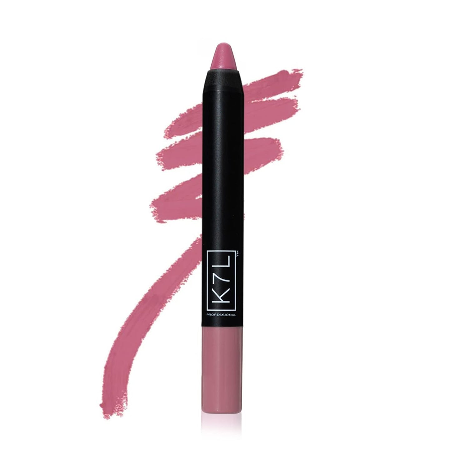 K7L Matte Pink Lipstick Crayon - Rose Quartz