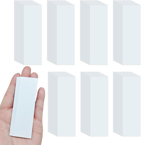 100 Pcs Perfume Tester Strips Bright White Fragrance Blotter Test Strips Paper Cologne Tester Strips Disposable Scent Testing Cards for Essential Oils Sampling (3.94x1.2 Inches)
