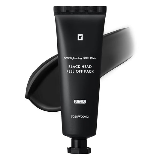 Blackhead Peel Off Pack, Charcoal Face Mask Peel Off for Blackheads and Pores, Deep Pore Cleansing, Pore Extractor Exfoliating mask, Korean Skincare, 50g, 1.76 oz.